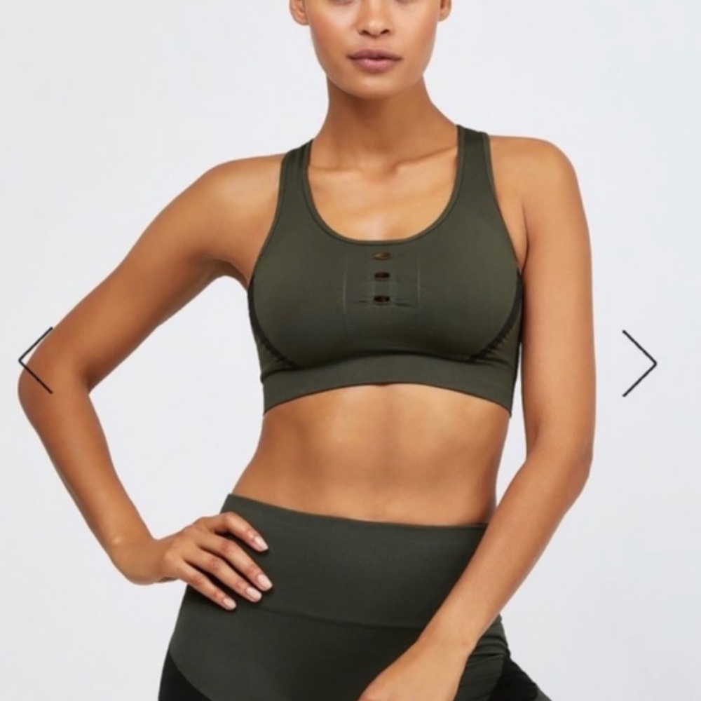 Alala army niche cutout sports bra